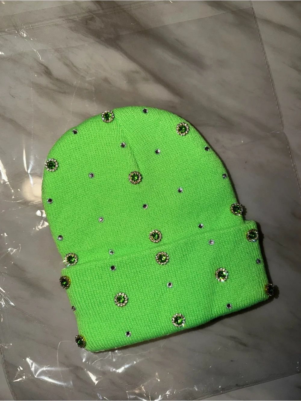 “Icy Lime” Beanie